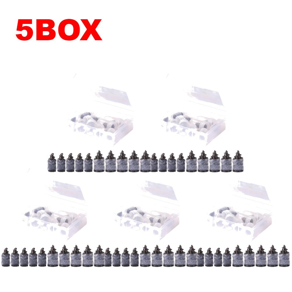 Tubeless Tire Repair Kit Vacuum Tyre Repair Nails Puncture Screws Patches Universal Set for Car Truck Motorcycle Scooter Bike