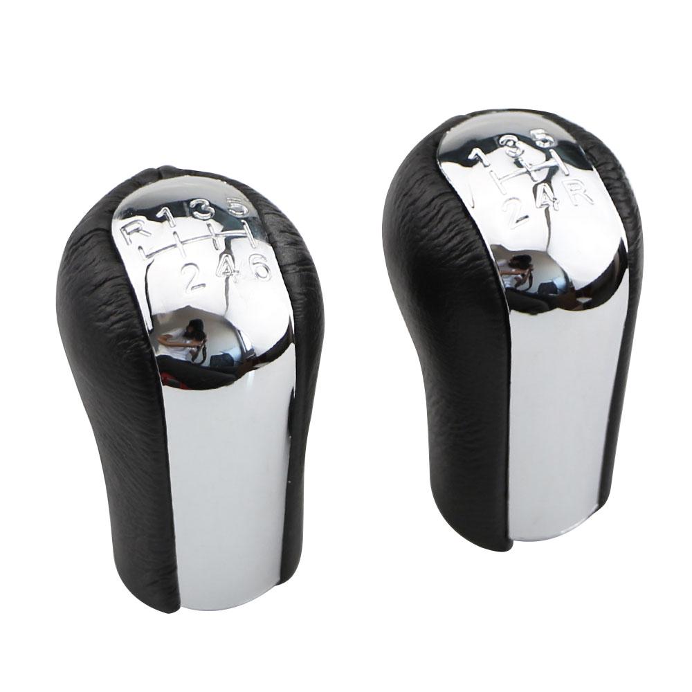 5/6 Speed MT Car Gear Shift Knob PU Leather for Toyota Corolla Verso RAV4 Yaris AYGO Gearshift Shifter Lever Stick