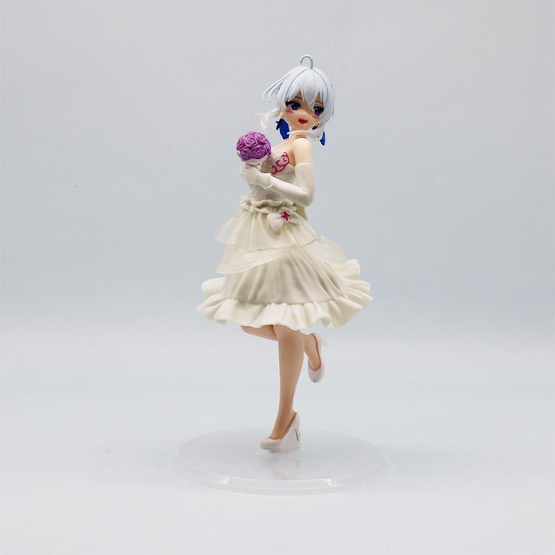 

Posture Elaina Standing Wedding Dress Hand Held Flower Model Decor Ornament