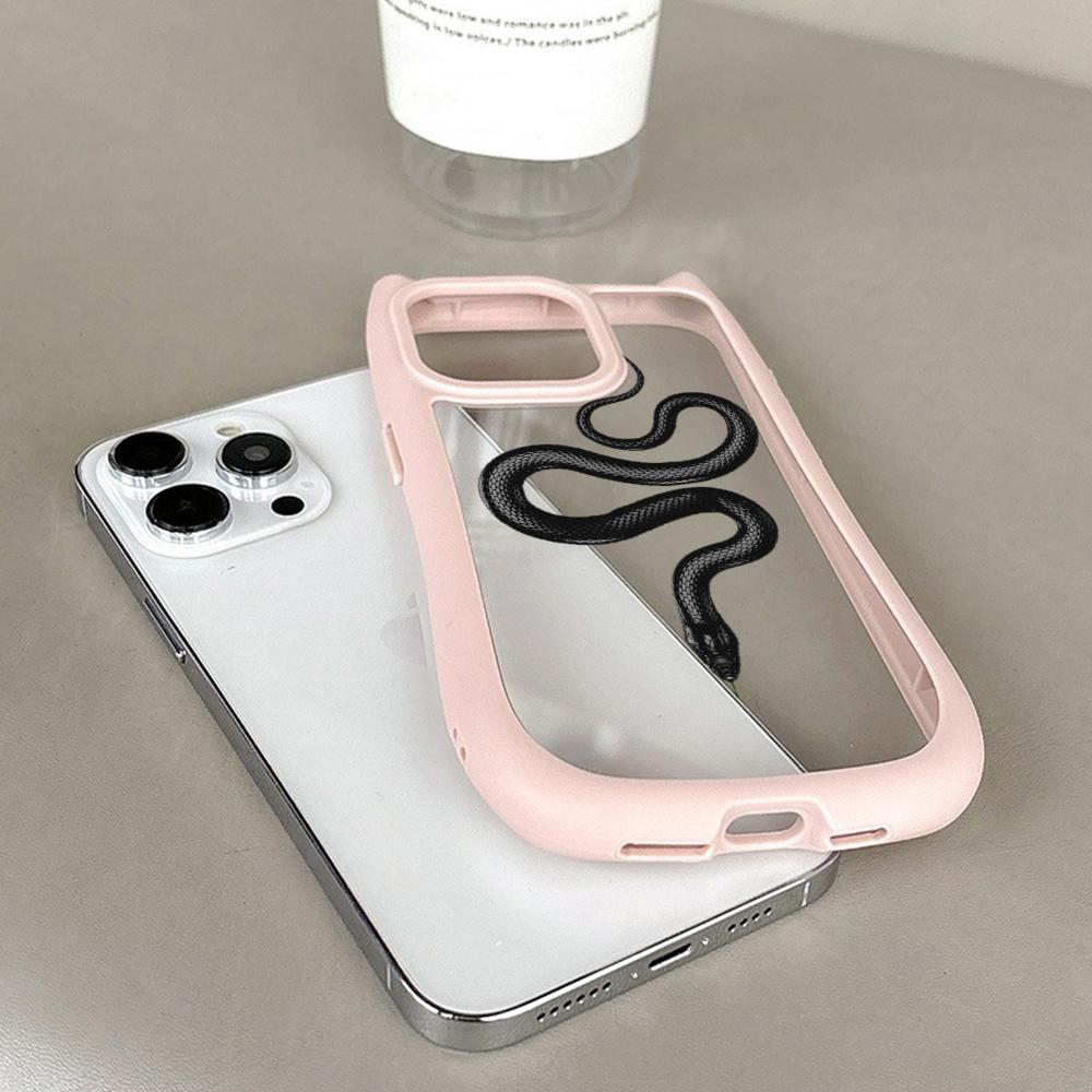 Мягкие чехлы для телефонов с кошачьими ушками для iPhone 16 15 13 12 11 Pro Max 14 Plus — фото 7