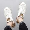 Breathable Casual Leather Shoes Men Breathable Tenis Masculino Shoes Comfortable School Running Shoes Lightweight Mens Sneakers