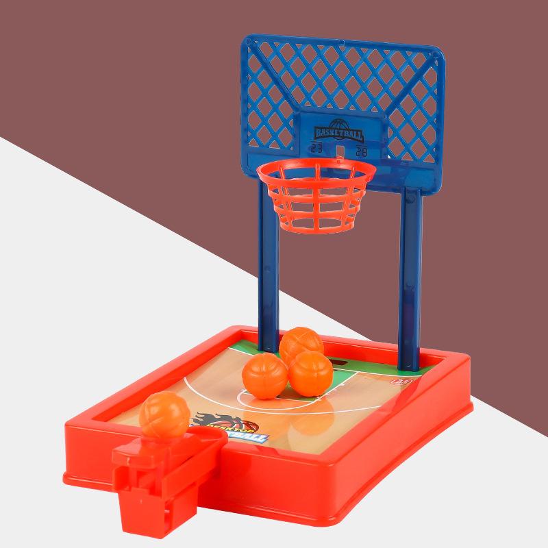 

{Summer2} Basketball GameMini Desktop Tabletop Portable Travel Game Set For Indoor Outdoor Fun Sports Novelty Toy Or Gift