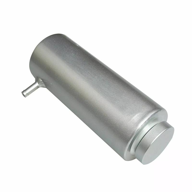 Serbatoio di espansione per radiatore in alluminio, serbatoio di recupero liquido di raffreddamento, serbatoio acqua di raffreddamento, universale, resistente, 800 ml, 0,8 L