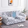 Nordische Blumen Sofabezug Elastischer Spandex Sofasitzkissenbezug für Wohnzimmer Rutschfester Möbelschutz
