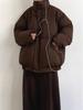 2025 Winter Unisex Retro Japanese Style Thick Warm Cotton Jacket Coat