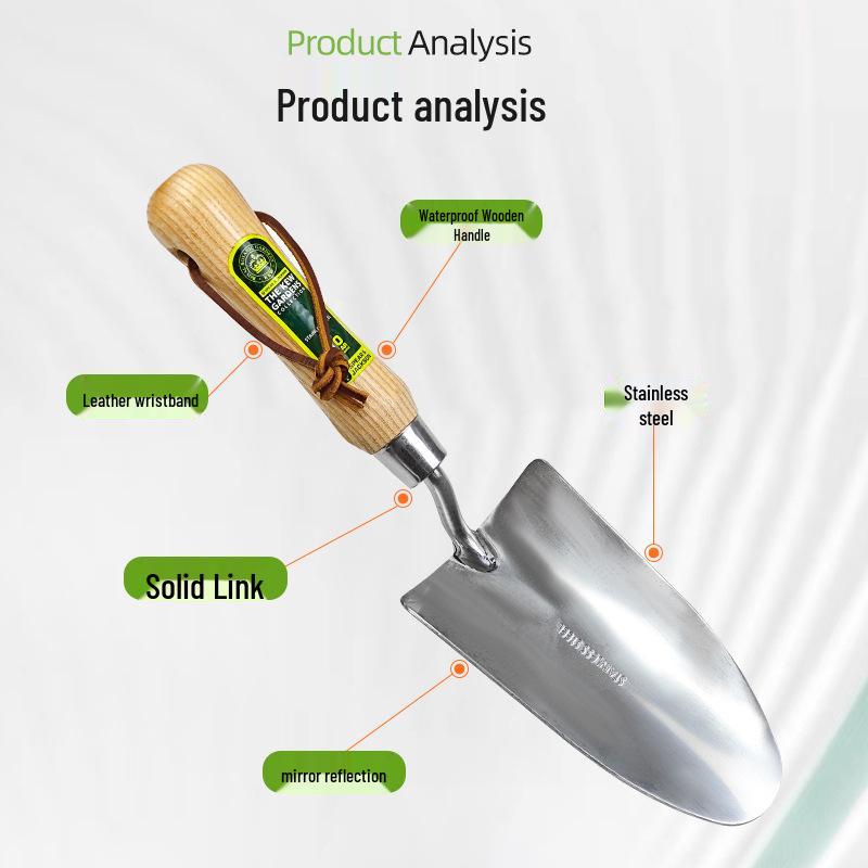 Spear & Jackson UK Gardening Set: Stainless Steel Weeding Fork, Trowel, and Transplanting Spade in Gift Box.