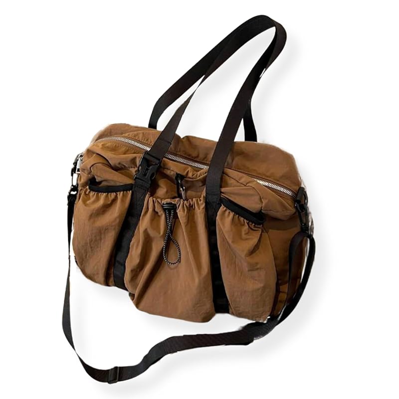 

[METAMOON] multifunctional 3way tote bag ladies large capacity A4 storage lightweight waterproof nylon shoulder bag Crossbody handbag Shoulder bag