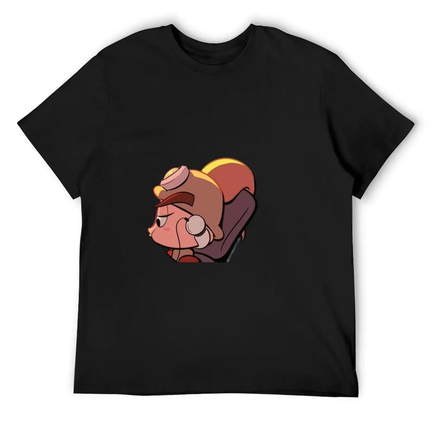 

Goombella Studying Lofi Sticker T-Shirt luxury t-shirt cheap stuff anime stuff Luxury man mens big and tall t shirts XXXXXL різнокольоровий