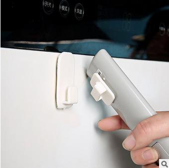 Adhesive Remote Control Holder Hooks Wall Mounted Storage Clips for Organizing Small Electronic Devices and Accessories Easy Installation