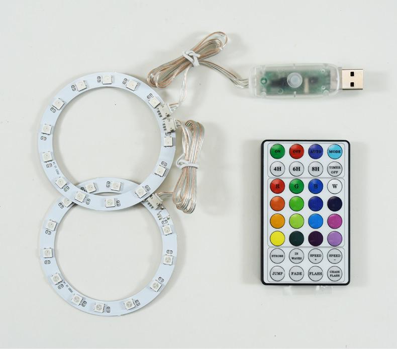 PS5 Slim Digital Edition Console Colorful Decorative Light Ring