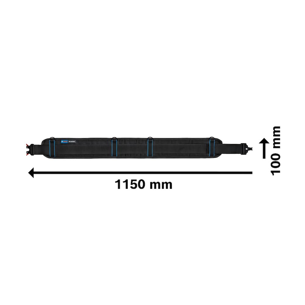 Bosch Professional Work Belt 108 and Pouch Black Set, BELT108KIT,