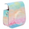 PU Leather Camera Protection Case Bag Cover Single Shoulder Strap for Instant Camera Mini11