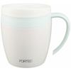 Wahei Freiz Mug, 280ml, Mint, with Lid, Insulated, Office Mug, Fortec House RH-1288
