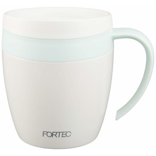 Wahei Freiz Mug, 280ml, Mint, with Lid, Insulated, Office Mug, Fortec House RH-1288