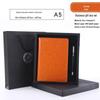 Premium Business Leather Notebook Gift Set with Custom Logo, A5/B5 Sizes, Thick Conference Notepad