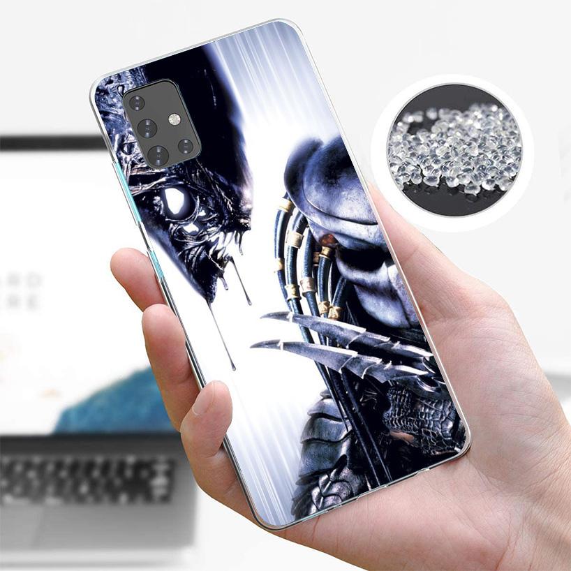 Alien Vs Predator Painted Phone Case For Samsung Galaxy A52 A32 A22 A12 A51 A31 A50S A30S A20S A10S Note 20 Ultra 10 Plus S10 A7