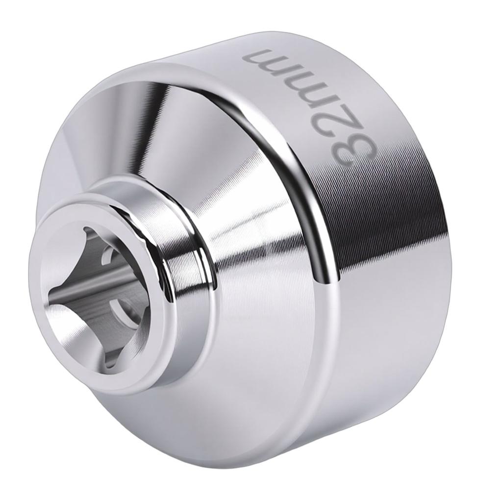 32mm Oil Filter Socket Wrench 3 8in Drive Chrome Vanadium Steel Hex 6 Point Oil Filter Removal Tool