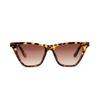 Glasses 2253 Color Small Square Retro Hawksbill Frame Sunglasses Women, Pointed Corner Jelly Sunglasses Men