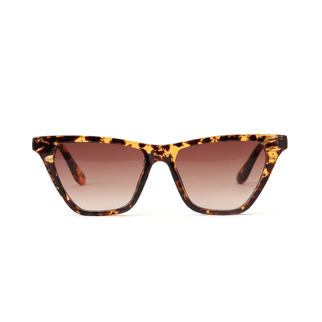 Glasses 2253 Color Small Square Retro Hawksbill Frame Sunglasses Women, Pointed Corner Jelly Sunglasses Men