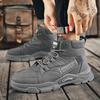 Men's Shoes Martin Boots New Casual Versatile Fashion Labor Insurance Shoes Thick-soled Non-slip Wear-resistant High-top Tooling Shoes
