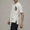 Y-3 SS23 Letter Logo Printed Casual Crew Neck Short Sleeve T-Shirt Unisex Tops White IM1791