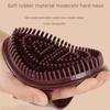 Meridian Massage Brush Natural Bristle Exfoliating Tool with Massage Nodes Relieve Muscle Tension Full Body Relaxation Easy Grip