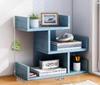 Bookcase Desktop Desk Storage and Storage Rack Household Desk Small Bookshelf Bedroom Office Multi-layer Simple Shelf