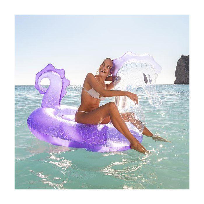 Nafukovací nosič - Bestway - Královský mořský koník - 170 x 120 cm - Odolné PVC - 100 kg max.