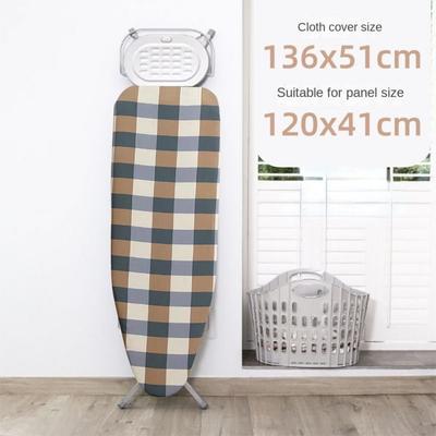 Ironing Board Cover With Elastic Edge Stain Resistant Scorching Cotton Padding Iron Heat Shield Ironing Cover For Ironing Table
