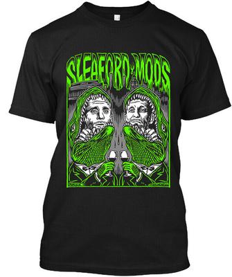 NEW POPULAR! Sleaford Mods English Music Graphic Face Logo T-Shirt Size S-4XL Unisex T-Shirt