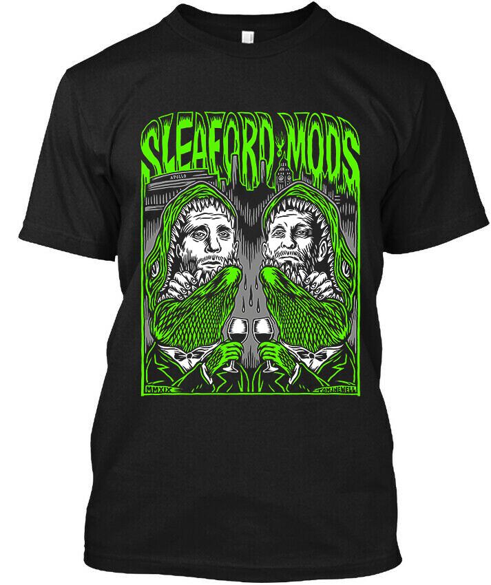 NEW POPULAR! Sleaford Mods English Music Graphic Face Logo T-Shirt Size S-4XL Unisex T-Shirt M