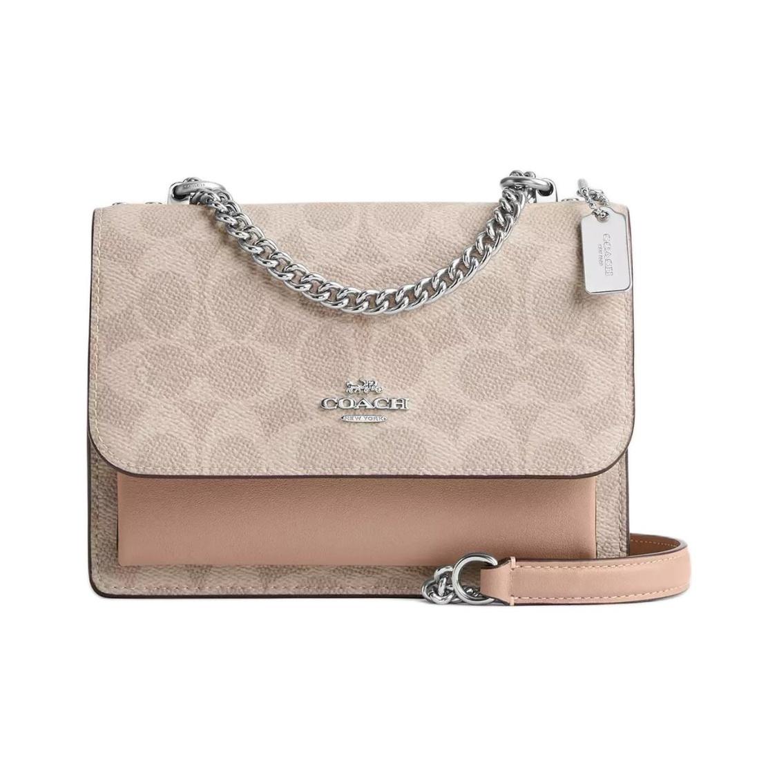 

Coach Застежка-пряжка с логотипом Klare 18 синтетическая кожа и коровья кожа сумка-мессенджер маленький размер женский стиль цвет тауп Basic Set+Yellow Counter Gift Box серо-коричневый