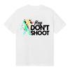 Don' Shoot Game Arc Raiders T-shirt Unisex Street Style Hip-hop Pure Cotton Short-sleeved Men's Streetwear T-shirt