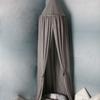 New Children's Solid Color Dreamy Hanging Mosquito Net Tent Summer Baby Chiffon Lightweight Breathable Bed Curtain