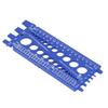 Nut Bolt Thread Gauge Checker M3 To M22 Metric and #4 To 3 4 Imperial Sizes Bolt and Nut Identifier Gauge Blue