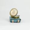 Nagina International, ''Robert Frost Poem'' Engraved Brass Compass with Embossed Needle & with Leather Case. C-3241 IQ-A51B-EARK