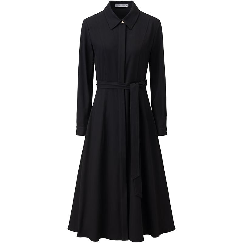 Женское весенне-осеннее платье миди с лацканами Giovanni Valentino M