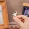 1Pcs Fashion Girls Gift Accessories Cute Sweet Opening Cup Shape Pendant Necklace For Women Gold Color Copper Alloy Jewelry