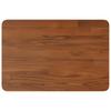 Washbasin Top with Mounting Bracket Steel and Solid Oak Wood