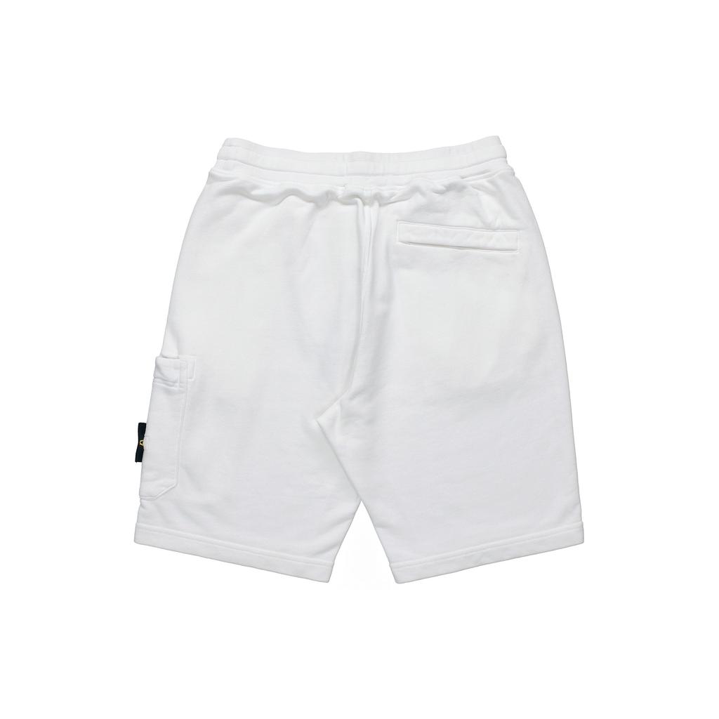 STONE ISLAND Solid Logo Patch Drawstring Sports Casual Shorts Men Shorts 741564651-V0001