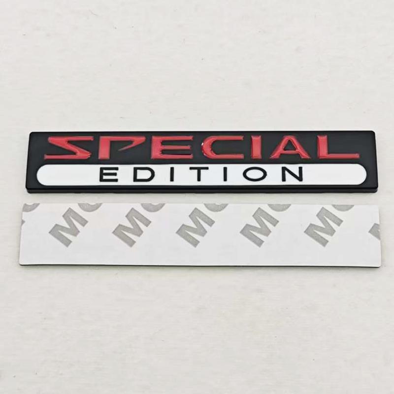 NEW 3D Metal Car Motorcycle Whole Body Sticker Logo SPECIAL EDITION Badge Emblem Decals For Auto Motorcycle Sticker Accessories