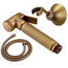 Antique Toilet bidet sprayer Brass Bidets Wall Mounted Hand Shower Head Bathroom sprayer shower bidet