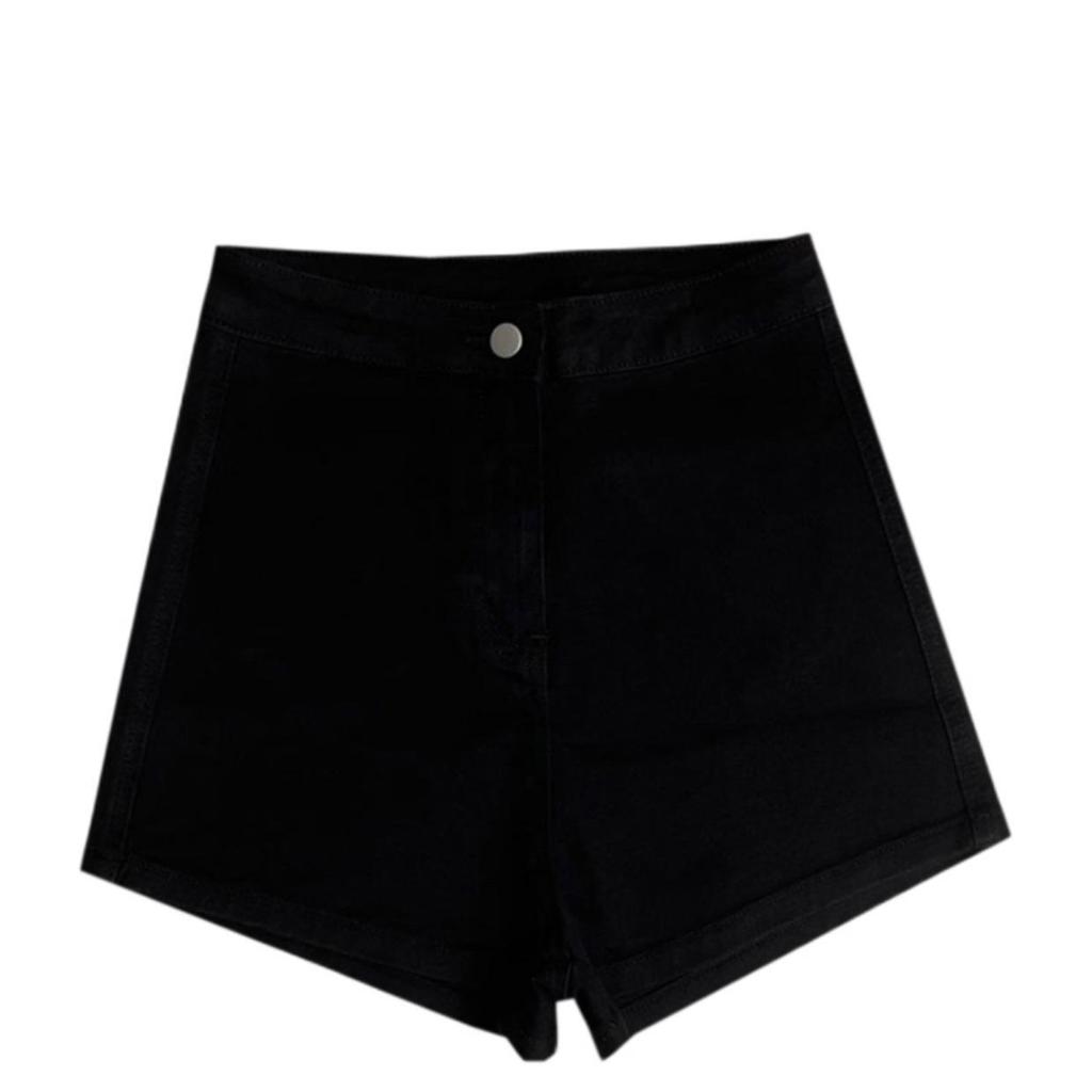 Women's Summer 2024 High Waist Slim A-Line Hip-Wrapped Fashionable Casual Shorts