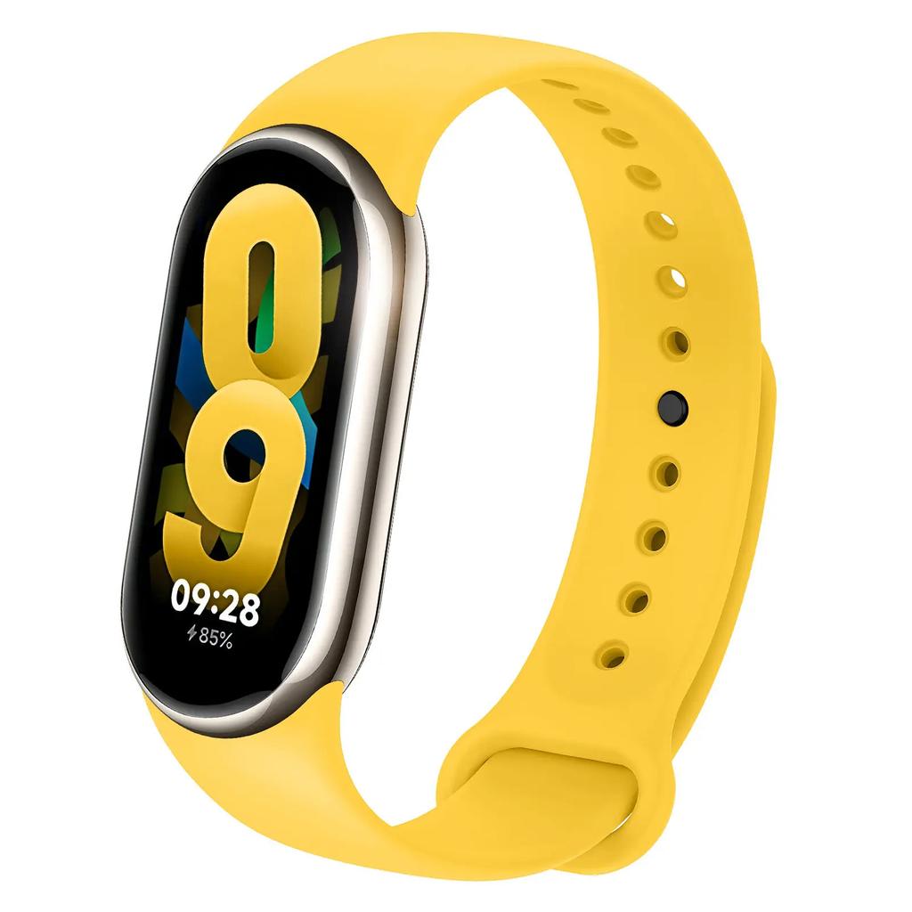 for Mi Band 8 9 Strap mi band 8 Accessories Silicone Sport Replacement belt Wrist pulseira correa for Xiaomi MiBand 9 Bracelet