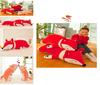 Large Fox Plush Toy Soft Stuffed Animal Pillow Creative Gift For Girls Birthday Present 35cm 50cm 60cm 70cm 90cm 1.2m