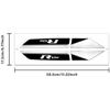 For VW Rline GOLF Passat MK7 MK6 Tiguan Polo CC Jetta Bora GTD GTI 2pcs 3D ABS Car Fender Side Wing Emblem Sticker Center Cover zd4