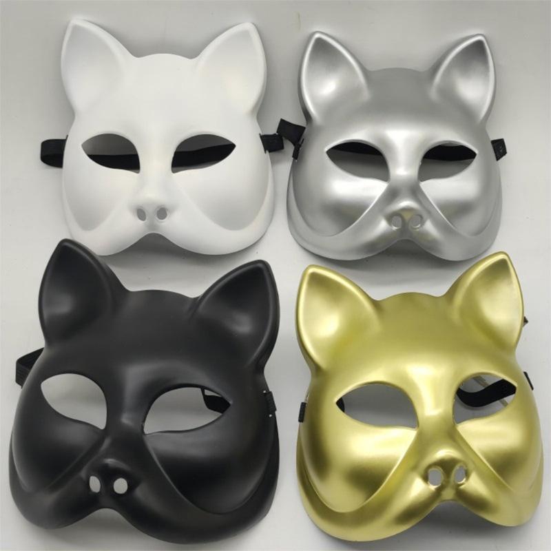 Cats Mask Carnival Mask Animal Mask Half Face Mask Masquerade Mask Dress Up Mask Halloween Party Mask