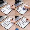 Double-Sided Magnetic Erasable Whiteboard: Four-Line, Three-Grid for Children's Pinyin and English Graffiti