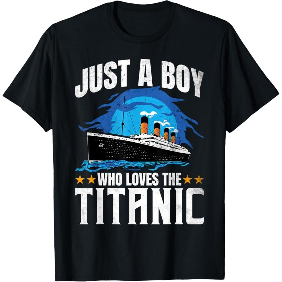 Мальчики, которые просто обожают футболку RMS Titanic S