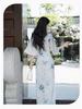 2025 Modern Chinese Big Sleeve Qipao: Elegant Retro-Inspired Daily Wear for Young Women